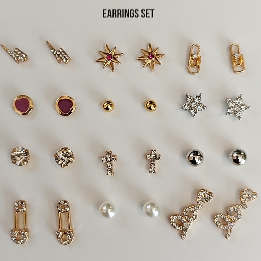 Steve Madden Earring Set - Picture 3 of 4